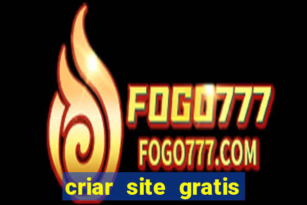 criar site gratis de jogos